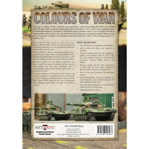 Colours of War: Painting Guide