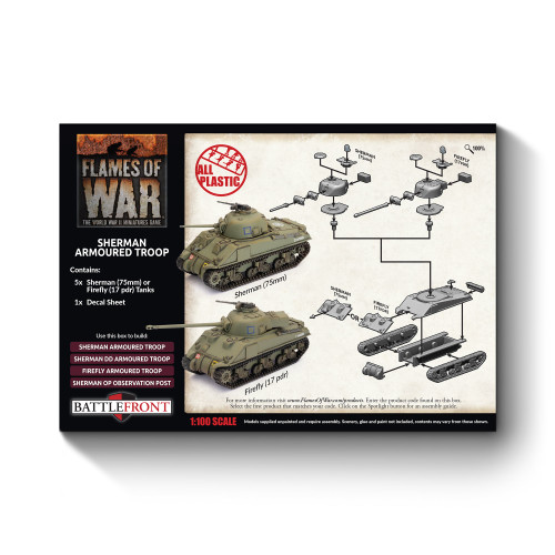 British Sherman Armoured Troop - BBX60