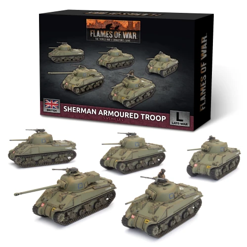 British Sherman Armoured Troop - BBX60