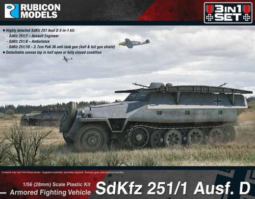 SdKfz 251D 3-in-1 Set 1 - 280019