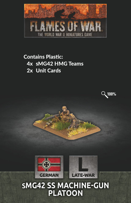 Waffen SS MG42 Machine Gun Platoon (Late) - GE797