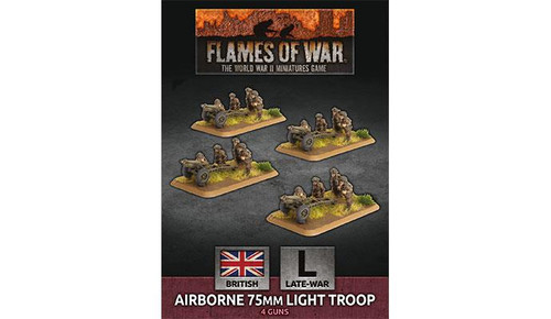 British Airborne 75mm Light Troop - BBX50