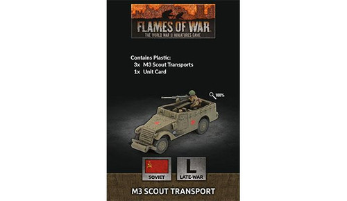 M3 Scout Transport (x3 vehicles) - SU206