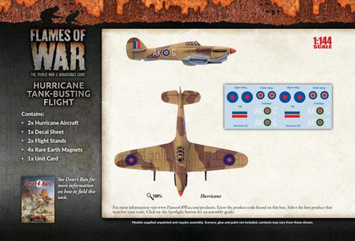 Desert Rats Hurricane Flight - BBX40