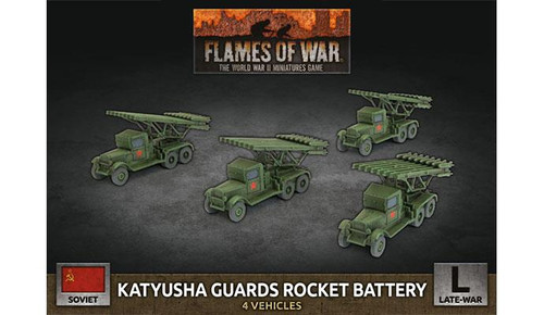 Soviet Katyusha Guards Rocket Battery (Late)