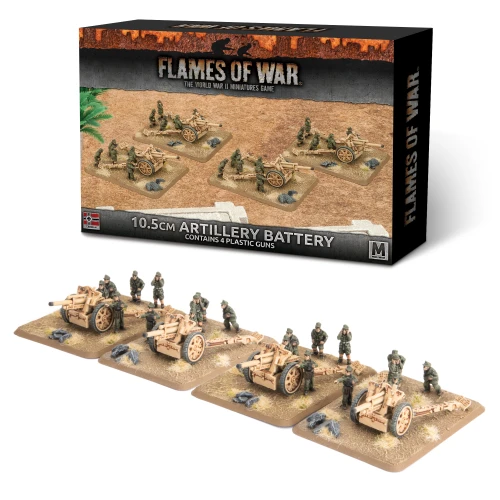 Afrika Korps 10.5cm Artillery Battery - GBX91