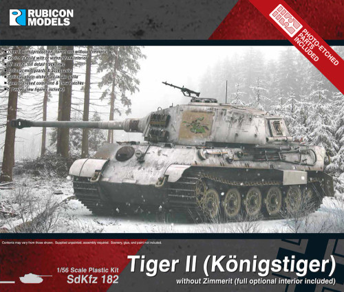 King Tiger with Zimmerit - 280100 - Kick-Ass Mail Order