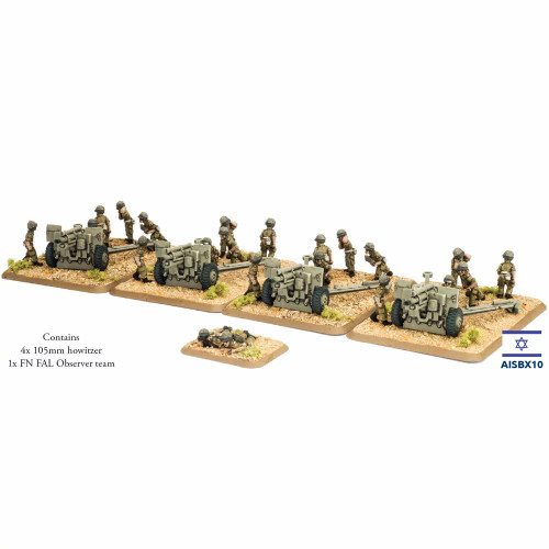 Israeli 105mm Artillery Battery