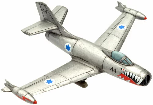 Israeli Ouragan Fighter Flight