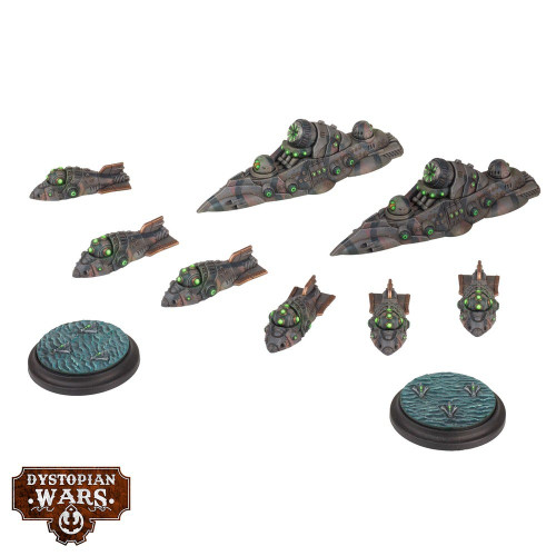 Dystopian Wars Enlightened Frontline Squadrons