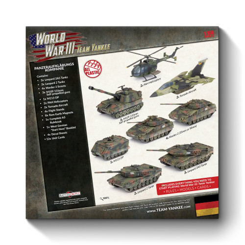 West German Starter Force: Panzeraufkärungs Kompanie