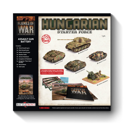 Hungarian Starter Force: Zrinyi Assault Gun Battery - HUAB01