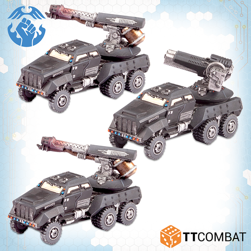 Resistance Kalium AA Gun Wagons - TTDZR-RES-032