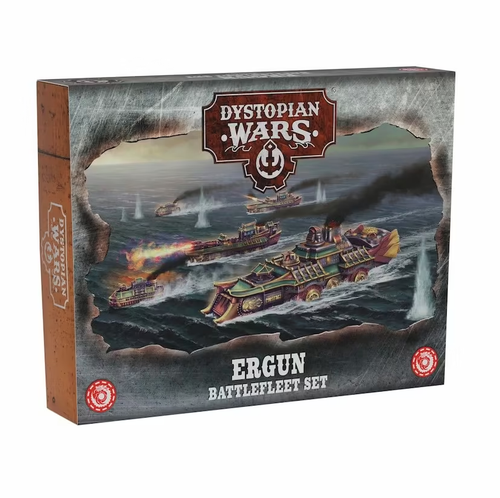 Dystopian Wars: Ergun Battlefleet Set