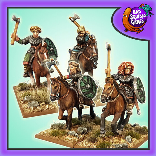 Mounted Shieldmaiden Hearthguard