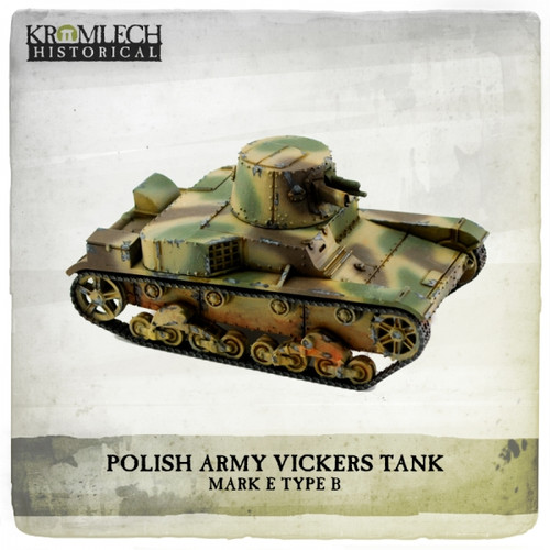 Polish Army Vickers Mark E Type B tank - KHWW2022