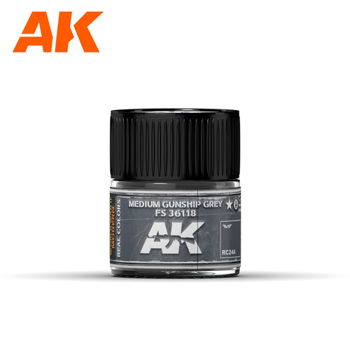 AK Real Colors - Medium Gunship Grey FS 36118 10ml