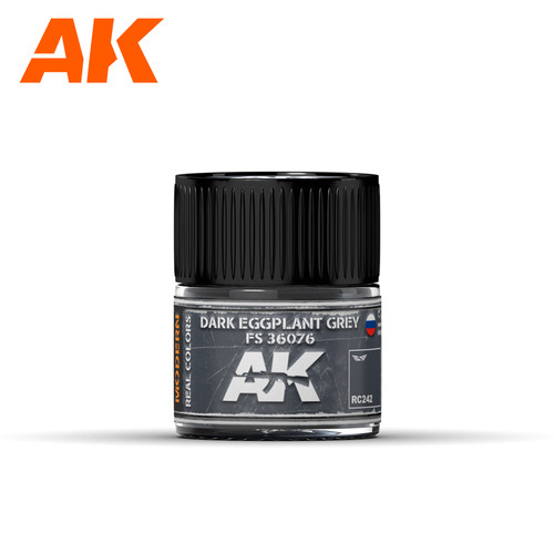 AK Real Colors - Dark Eggplant Grey FS 36076 10ml