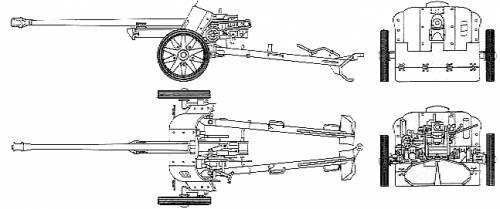 German Stalingrad Veterans PaK38 Anti-tank Gun & Crew - Winter Uniform - GER112