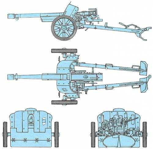 Romanian PaK97/38 Anti-tank Gun - Winter Uniform - ROM113