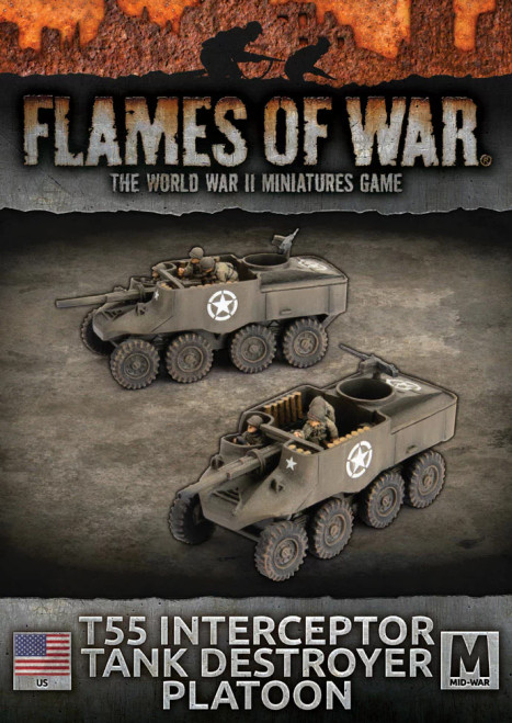 T55 Interceptor Tank Destroyer Platoon - UBX97 T55 Interceptor Tank Destroyer Platoon - UBX97