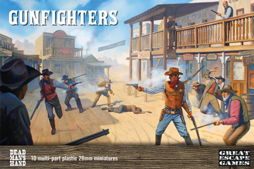 Dead Man's Hand Gunfighters Plastic Boxed Set Dead Man's Hand Gunfighters Plastic Boxed Set