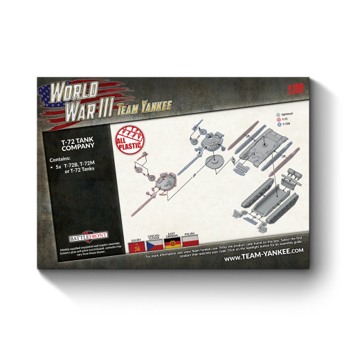 T-72B Tank Company (Plastic) - TSBX29