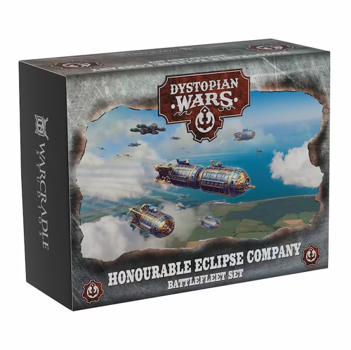 Dystopian Wars: Honourable Eclipse Company Battlefleet Set