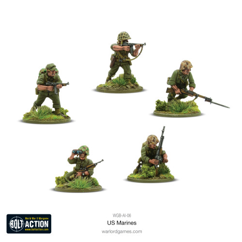 US Marines WWII Pacific Theatre AI-06