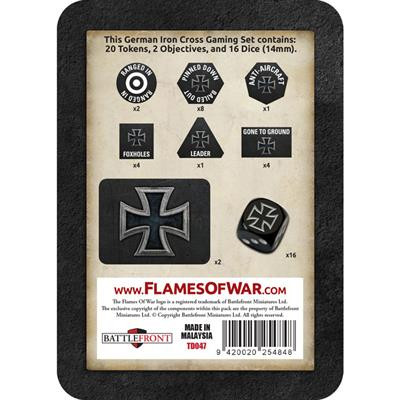 German Iron Cross Gaming Set