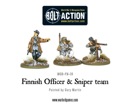 Finnish Officer & Sniper Team - WGB-FN-39