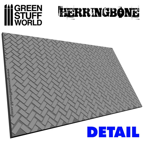 Rolling Pin Herringbone