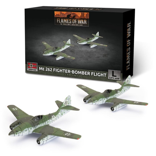 German Me 262 Fighter-Bomber Flight