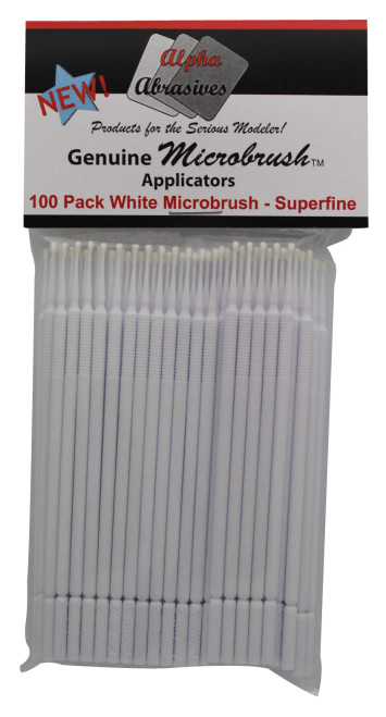 Microbrush Applicators: Super Fine - White - 100pk