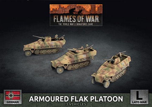 Sd Kfz 251 2cm/Triple 15mm Armoured Flak Platoon - GBX180