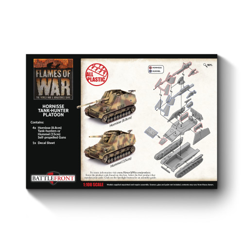 German Hornisse/Hummel Tank Hunter Platoon