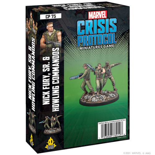 Nick Fury Sr. & Howling Commandos - CP75 Nick Fury Sr. & Howling Commandos - CP75