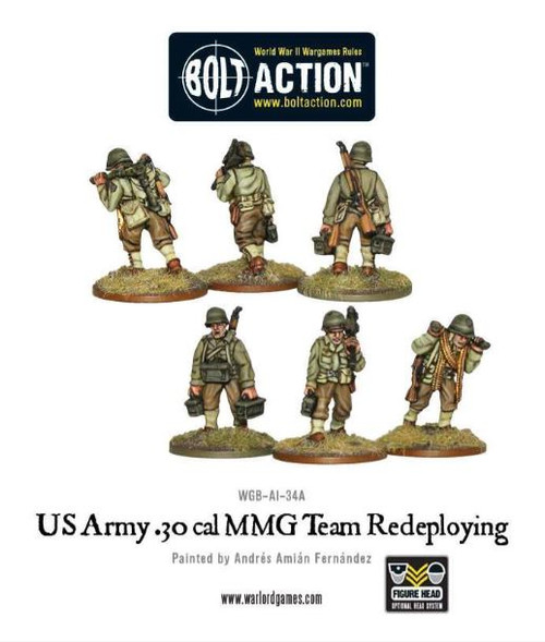 US Army 30 Cal MMG Team Redeploying WGB-AI-34A