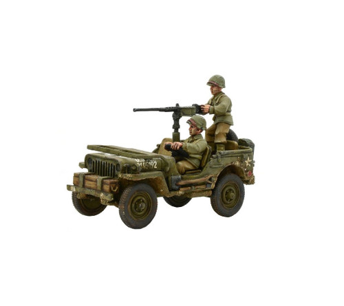US Army Jeep with 50 Cal HMG - 403213002