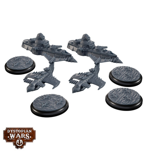 Dystopian Wars Commonwealth Support Squadrons