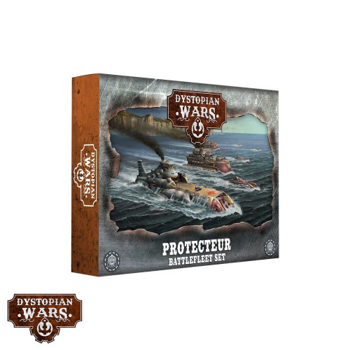 Dystopian Wars - Protecteur Battlefleet Set