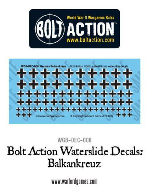 German Balkenkreuz decal sheet - Decal Sheet - 28mm