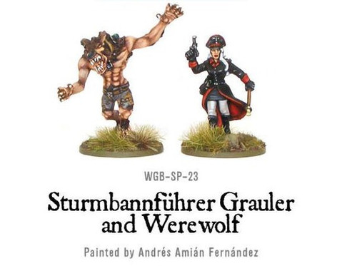 Wulfen SS Sturmbannfuhrer Grauler and Werewolf - WGB-SP-23