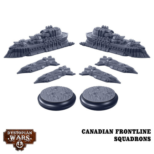 Dystopian Wars: Canadian Frontline Squadrons