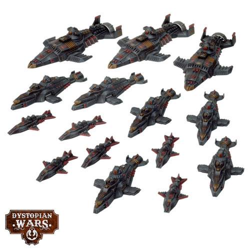 Dystopian Wars: Akula Battlefleet Set