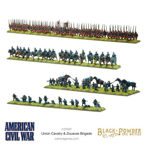 Epic Battles Union Cavalry & Zouaves Brigade