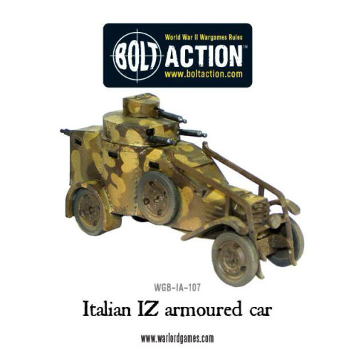 Italian IZ Armoured Car