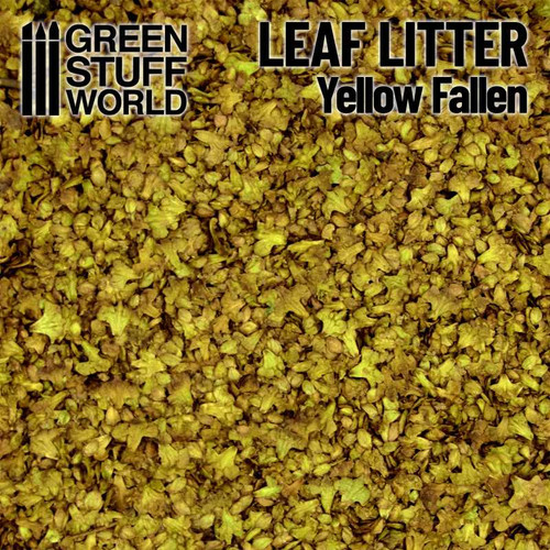 Micro Leaf Litter -  Fallen Yellow