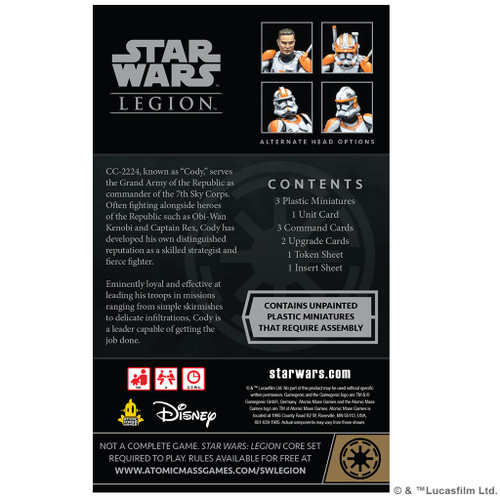 SW Legion: Clone Commander Cody - SWL107