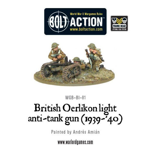 British Oerlikon Light Anti-Tank Gun (1939-40)